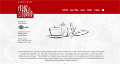 Desktop Screenshot of franz-sophie.ba